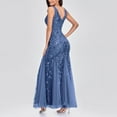 thumbnail image 6 of AOOCHASLIY Formal Dresses for Women Prom Dresses Halter Prom Dresses Evening Dresses Round-Neck Sleeveless Party Club Dress, 6 of 8