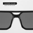 thumbnail image 6 of Retro Sunglasses Jelly Tea Women Double Beam Uv400 Sun Shades Glasses For Men Vintage Black Eyeglasses, 6 of 8