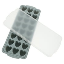 Silicone Heart Shaped Ice Cube Tray Molds Kitchen Freezer 24-holes Froze Maker Making Machine