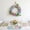 Multicolor, variant on Easter White Wicker Egg Wreath Colorful Rattan Garland Front Door Hanging Decoration for Window Mantel Porch Easter Festival Party Spring Farmhouse Home Decor