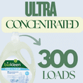 thumbnail image 3 of Biokleen Free & Clear Hypoallergenic Liquid Laundry Detergent Soap, Unscented, Gentle on Sensitive Skin - 300 Loads, 3 of 8