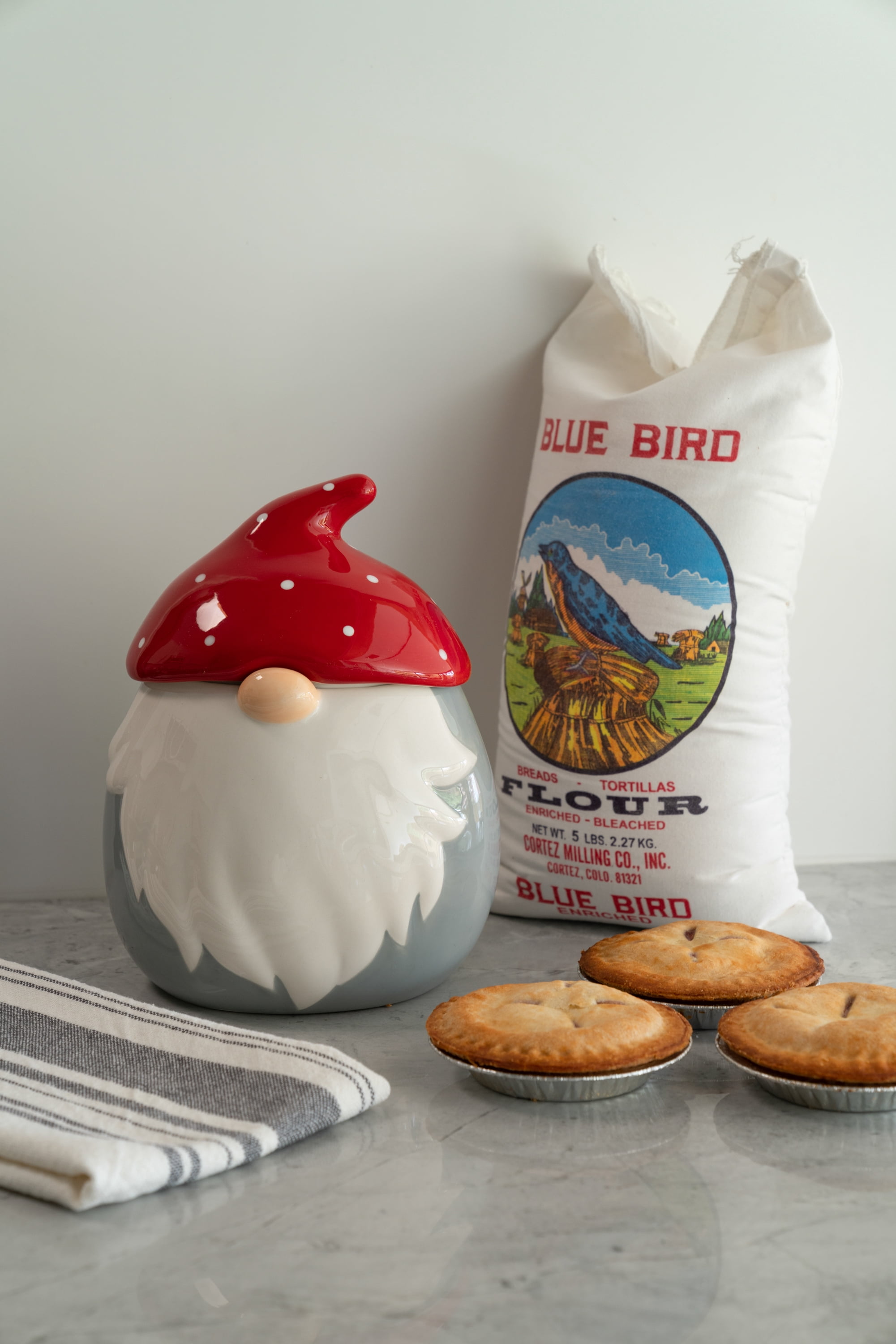 10 Strawberry Street Nordic Gnome Cookie Jar