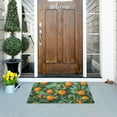 thumbnail image 5 of Yayeee Doormat for Indoor Entrance 32" x 20" Non Slippery Floor Rug, Orange Tree Pattern, 5 of 8