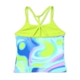thumbnail image 3 of Reebok Girls 2-Piece Multi Cross Back Tankini Swimsuit with Scoop Bottoms Swimsuit, UPF 50+, Sizes 4-18, 3 of 3