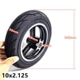 thumbnail image 6 of 10 Inch Electric Scooter 10X2.125 Solid Tyre With Wheel Hub Assembly Whole Wheel, 6 of 6