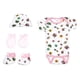 thumbnail image 1 of Bambini Niñas Recién Nacidas 4 Pc Ajuar De La Ducha Del Bebé Set De Regalo - Recién Nacido Bambini LS_0082, 1 of 1