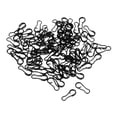 thumbnail image 1 of Pesca Clips De Enlace DYNWAVEMX 100 Piezas Conector De Seguridad Pin Accesorio Pesca Conector Terminal Negro, 1 of 6