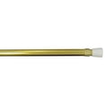 thumbnail image 1 of The Classic Touch Adjustable 5/8 Tension Rod, Gold, 28-48 Inches, 1 of 1