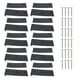 thumbnail image 2 of LITERA DE 10 PIZAS PARAS REMOLQUE NEGRO DE LA LITERA DE LA LITERA ALMOHADILLAS MÁS FÁCLE DE LANZAMIENTO DE LA CARGA DE 3 X 10 PULGADAS REDUCCIONES, 2 of 7