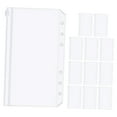 thumbnail image 4 of HOMEMAXS 12 Pcs Transparent Binder Pockets PVC Storage Bags for Organizing Pencils and Supplies, 4 of 8
