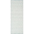 thumbnail image 1 of Safavieh Dhurries Blue Contemporary Rug - 2'6" x 9', 1 of 3