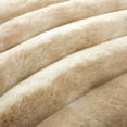 thumbnail image 4 of Better Homes & Gardens Beige Faux Fur Decorative Pillow, 22 in x 22 in, 4 of 5