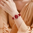 thumbnail image 2 of Uinagy Women's Quartz Leather Watch, 2 of 7