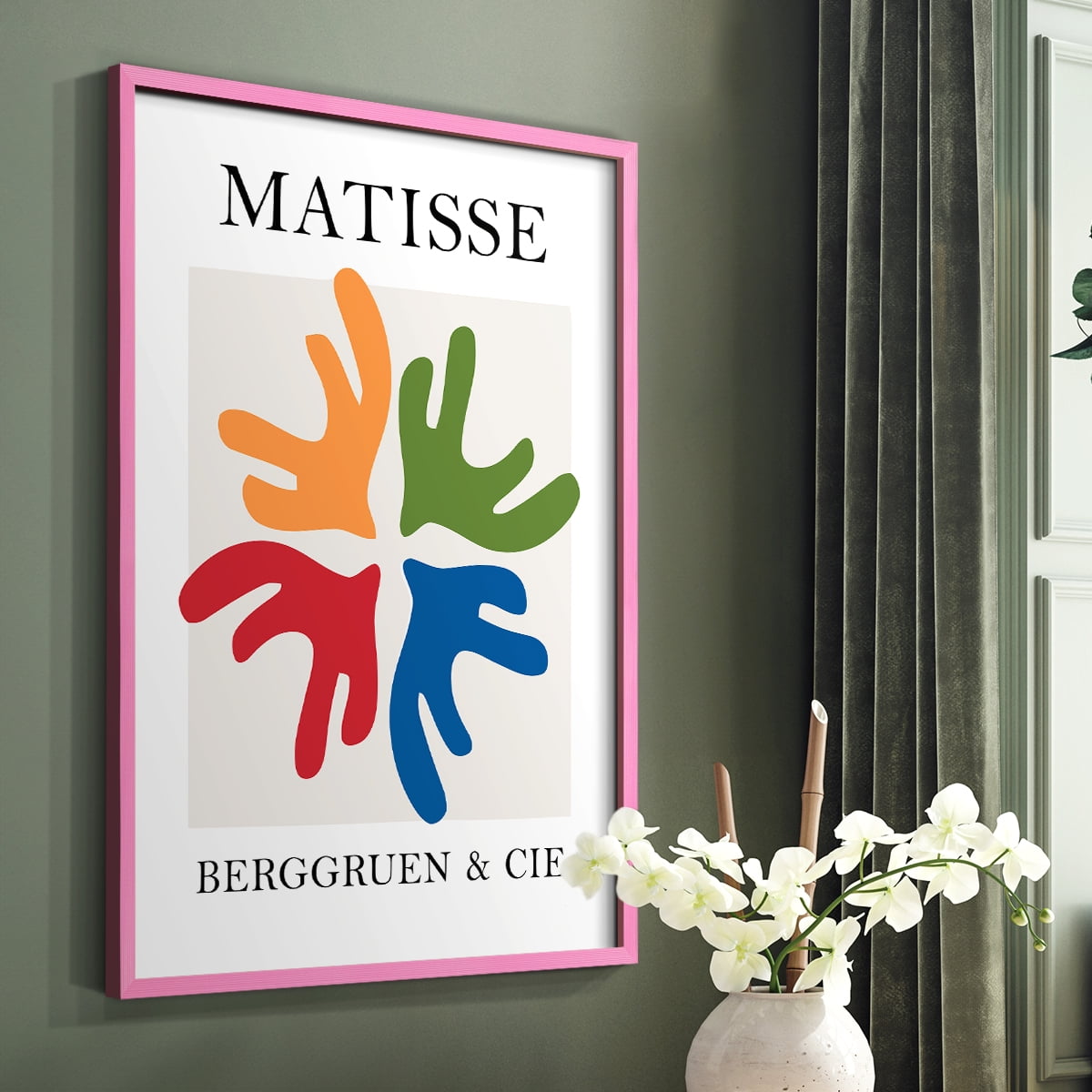 Matisse CCXCI in Solid Wood 11 x 14 Framed Print