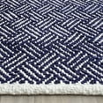 thumbnail image 5 of SAFAVIEH Boston Donnchad Striped Cotton Runner Rug, Navy, 2'3" x 7', 5 of 9