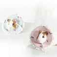 thumbnail image 4 of Flmtop Recovery E-Collar Ruffle Edge Anti-lick Fabric Hamster Pet Protective Collar for Squirrel Blue, 4 of 9