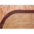 thumbnail image 5 of Chouhan Rugs Natural Jute Brown Bordered Rug Bohemian Rug Decor Rug Handwoven Rug Custom Rug Decorative Rug, 5 of 6