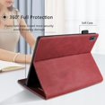 thumbnail image 5 of Funda para Tablet para Nokia T20 10.4 2021, Funda con Soporte de Cuero PU Premium, Rojo, 5 of 5