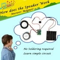 thumbnail image 2 of Projects for Kids & Adults Build Your Own Bluetooth Speaker - Science Experiment Electronics Kit | Beginner's Starter DIY Set,STEM Gifts for Teenage Girls + Boys Ages 10 and Up (Dual Speakers), 2 of 7