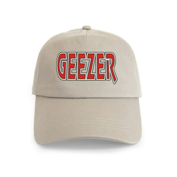 CafePress - Geezer Cap - Adjustable 100% Brushed Unisex Cotton Baseball Cap, Beige, 1