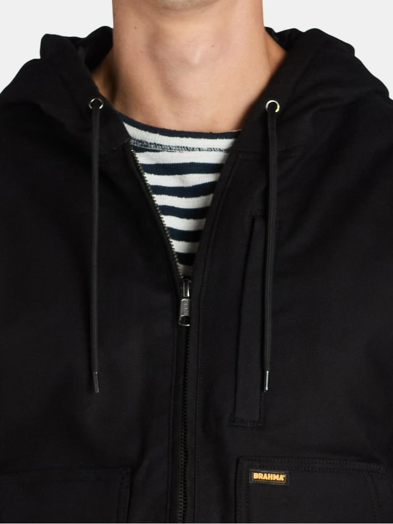 Brahma Men's Insulated Hooded Workwear Jacket, Sizes S-3XL