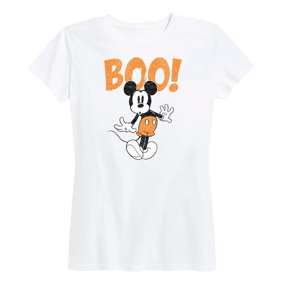 Mickey & Friends - Mickey's Halloween Animation - Women's Short Sleeve Graphic T-Shirt