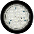 thumbnail image 3 of 4" Round LED Trailer Tail 24 LED Stop Turn Signal Marker Lights 4x Red +2x White, 3 of 6
