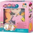 thumbnail image 3 of Buddy & Barney: Dressing Up Bath Time Stickers - 32 Reusable Foam Stickers & Mesh Storage Bag, Mix & Match, Fun Tub Water Toy, Toddlers & Kids Age 3+, 3 of 9