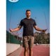 thumbnail image 5 of Una elegante y clásica cuerda de velocidad negra, cuerda de saltar profesional de 3M, adecuada para su cuerda de saltar deportiva ideal para adultos, cuerda de saltar cruzada, hombres y mujeres. Rojo Verde, 5 of 5