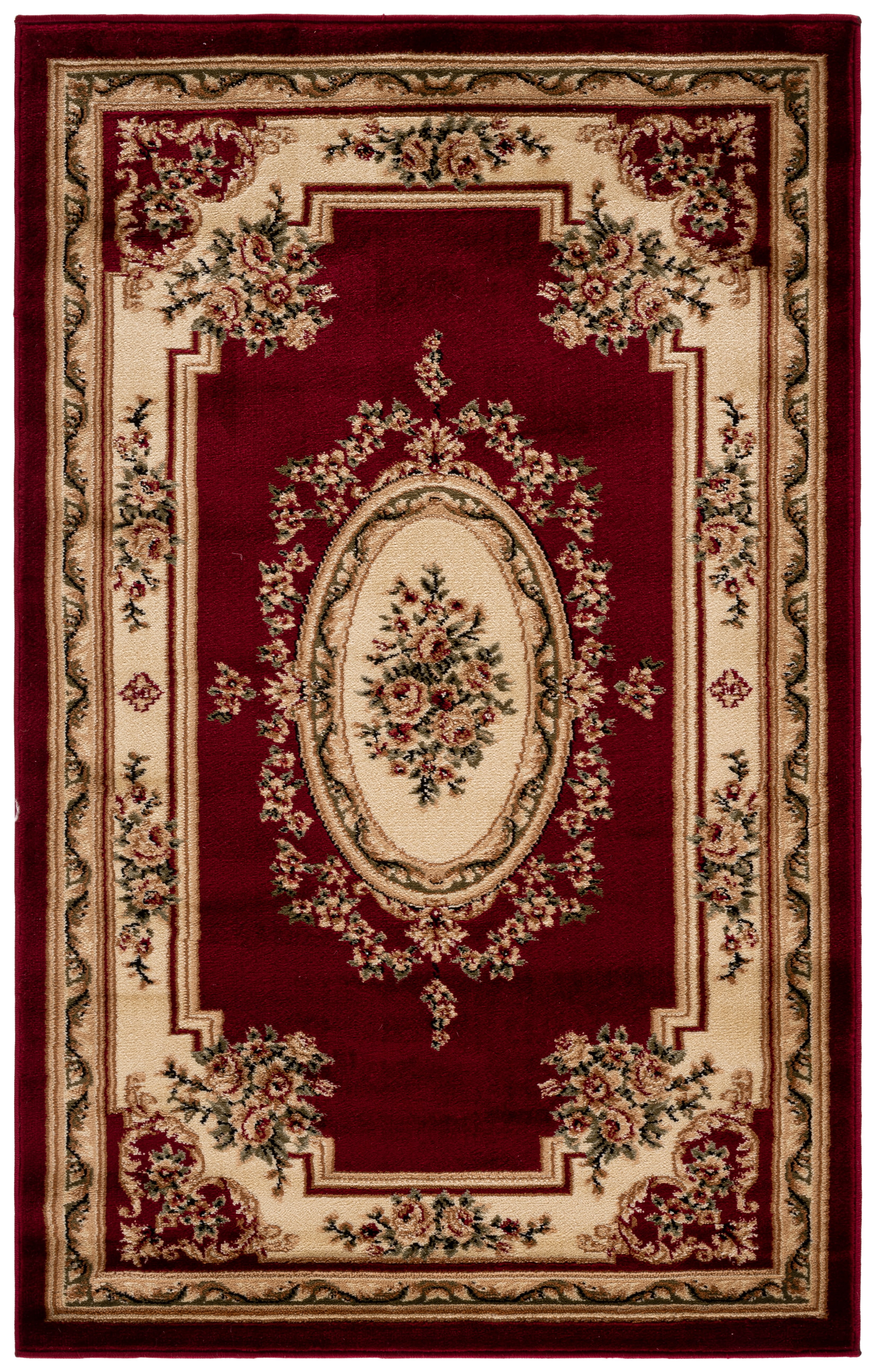 Safavieh Lyndhurst Katherine Floral Area Rug, Red/Ivory, 2'3" x 4'