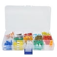 thumbnail image 1 of Kit surtido de minifusibles automotrices de repuesto de fusibles de cuchilla de coche de 140 piezas con clip 2‑40A, 1 of 5