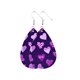thumbnail image 1 of Sonducket Pendientes de araña Gota de agua de cuero Pendiente de oreja Ángel Estampado Pendiente colgante exagerado Banquete de San Valentín Ropa, zapatos y accesorios Miscelánea tipo 10 Sonducket AP010117-09, 1 of 6
