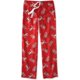 thumbnail image 1 of Pantalones de pijama Aeropostale Mujer Navidad Rojo XS, 1 of 1