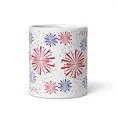 thumbnail image 2 of 4th of July Mug Happy Independence Day Fireworks & Freedom Patriotic Coffee Cup 11oz, 2 of 4