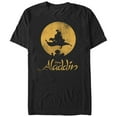 thumbnail image 1 of Men's Aladdin Magic Carpet Ride Silhouette Graphic Tee Black 2X Large, 1 of 4