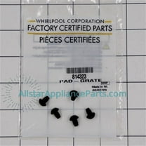 Whirlpool Range/Stove/Oven Burner Grate Foot 814323