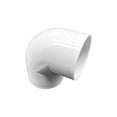 thumbnail image 2 of PVC Elbow, 90 Degrees, Socket x Socket, 3 in Pipe Size 406030, 2 of 4