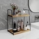 thumbnail image 2 of Organizador de mostrador de baño Dorhors, estante de almacenamiento de 2 niveles, 2 of 6
