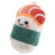 thumbnail image 2 of Lindo llavero de peluche de sushi, animal de peluche japonés, adorable llavero de sushi de salmón para amantes del anime, mochilas y bolsos, 2 of 7
