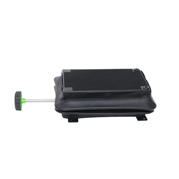 Universal Scissor Type Seat Suspension Rv Tractor Damping Base with Dust Cover & Adjustable Weight Handle, Universal Seat Damping Base for Mowers Rv Boat Tractors Forklifts Harvesters etc