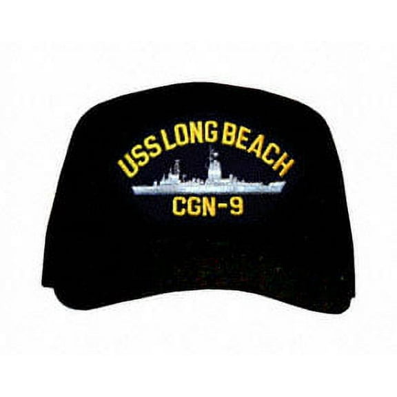 USS Long Beach CGN-9 Ship Cap