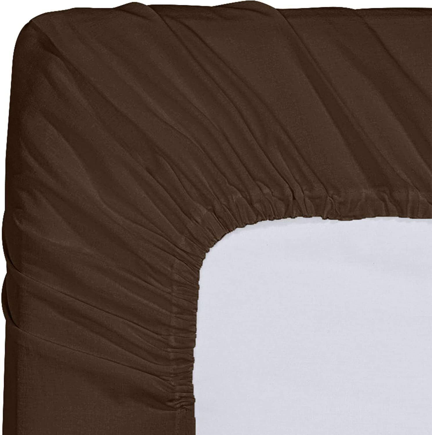 Bedding Deep Pocket Fitted Sheet Easy Care Deep Pocket Bed Sheets