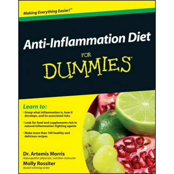 Pre-Owned Anti-Inflammation Diet For Dummies Paperback