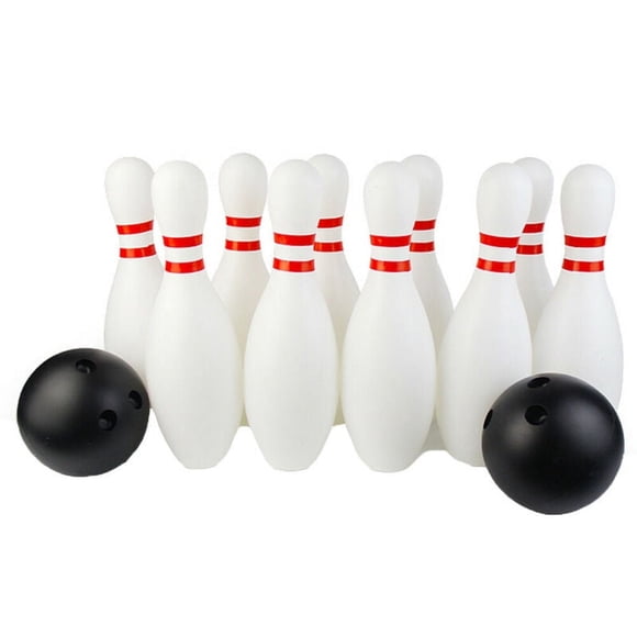 DEBGFS 12Pcs/Set Toddler Kids Bowling Game Set Outdoor Indoor Sports Learning Toy Gift