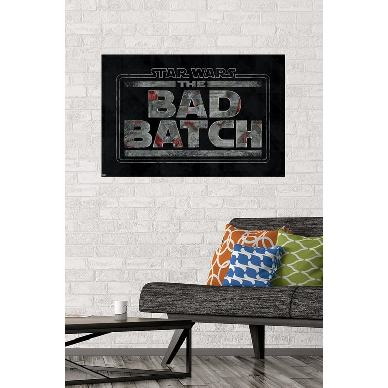 Star Wars: The Bad Batch - Logo Wall Poster, 22.375
