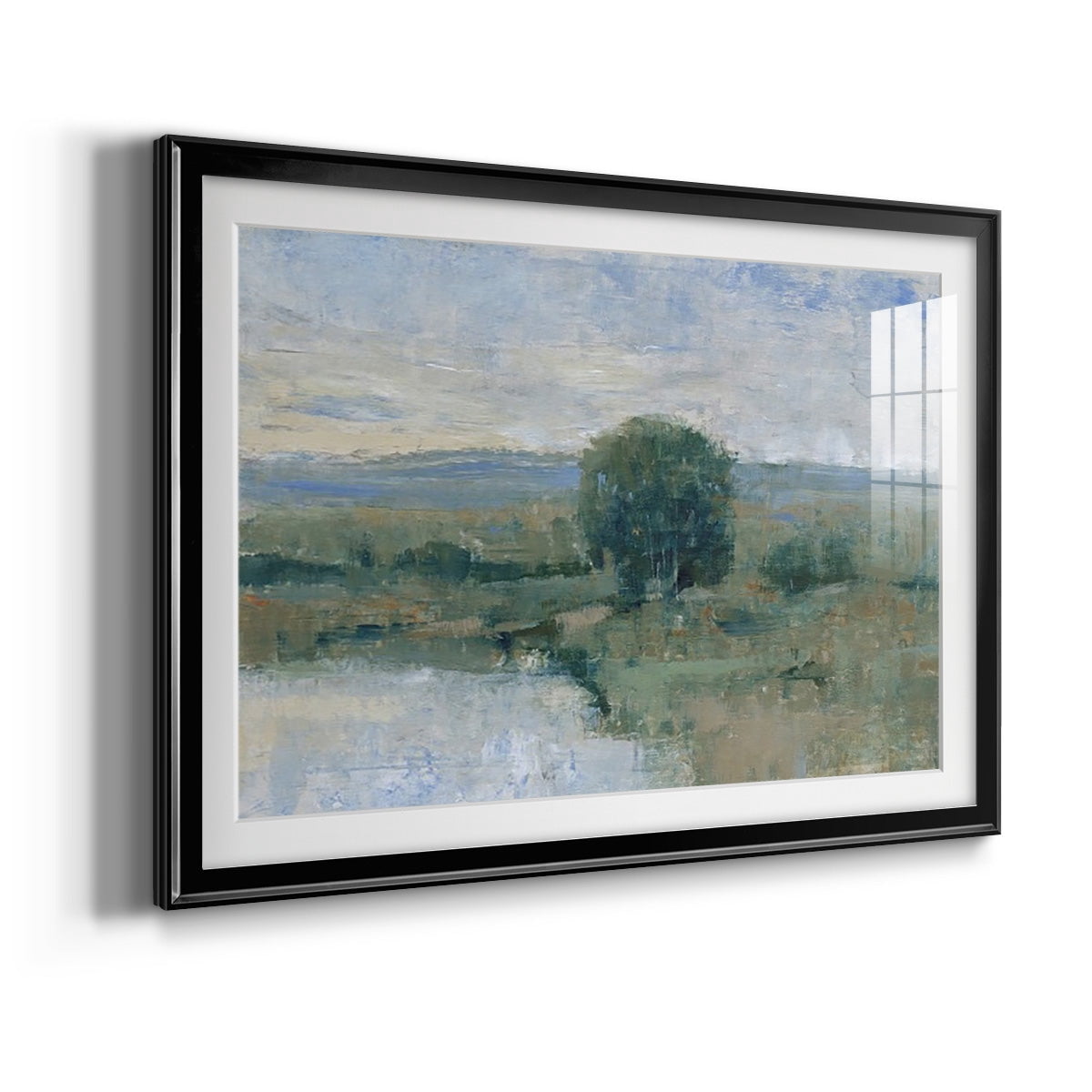 Riverbank Impression II Premium Framed Print - Ready to Hang