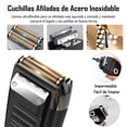 thumbnail image 4 of Afeitadora Eléctrica para Hombre,2 en 1 Recortadora de Precisión Inalámbrica,Afeitadora para Hombre Recargable Contra Agua,Red de Cuchillos Ultrafin,Maquina de Afeitar Led el Hogar de Los Hombres, 4 of 5