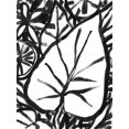 thumbnail image 2 of Vess, June Erica 19x24 Black Ornate Wood Framed with Double Matting Museum Art Print Titled - Sumi Garden IV, 2 of 4