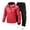 Black, variant on Turilly Mens Outfits 2 Piece Hooded Windbreaker Jacket Cargo Pants Set Water Resistant Utility Tracksuit With Drawstring