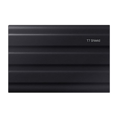 Samsung - T7 Shield 1TB, External USB 3.2 Gen 2 Rugged SSD IP65 Water Resistant - Black